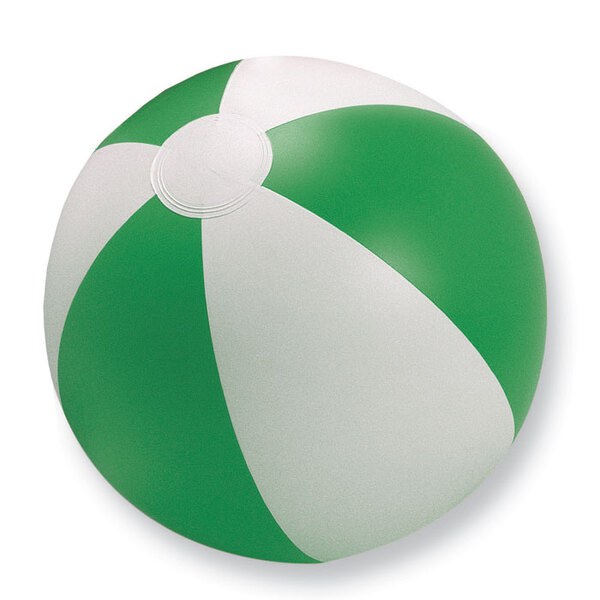 PLAYTIME Vibrant Striped Inflatable Beach Ball Ø23.5cm - GiftRetail IT1627