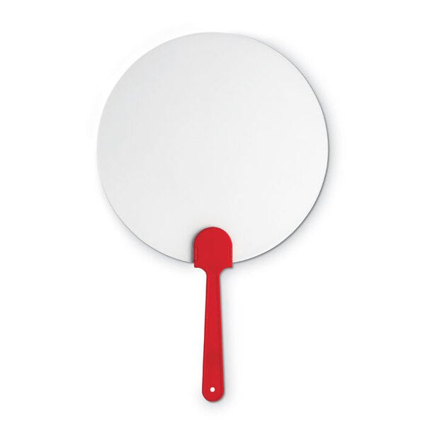PAYPAY Frosted Transparenter Handfächer für Unterwegs - GiftRetail IT3491