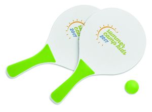 MINI MATCH Compact Beach Tennis Set with Soft Ball - GiftRetail MO1911