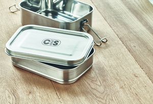 DOUBLE CHAN Lunchbox aus Edelstahl