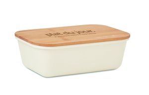 THURSDAY Lunchbox mit Bambusdeckel - GiftRetail MO6240