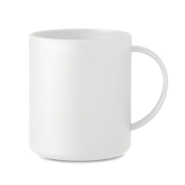 MONDAY Eco-Friendly 300ml Reusable Plastic Mug - GiftRetail MO6256