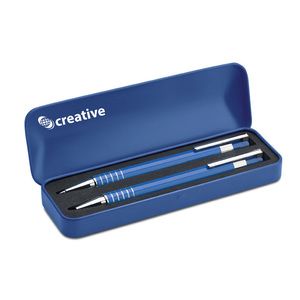 ALUCOLOR Set Kugelschreiber mit Metalletui