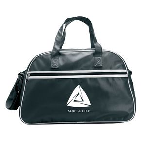 VINTAGE Retro PVC Bowling Bag with Adjustable Strap