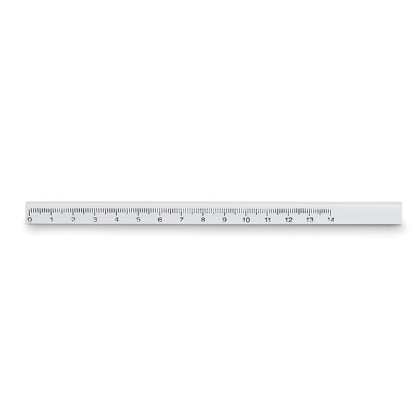 MADEROS Carpenter's Pencil with Built-in 14cm Ruler - GiftRetail MO8686