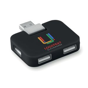 SQUARE 4 Port USB Hub