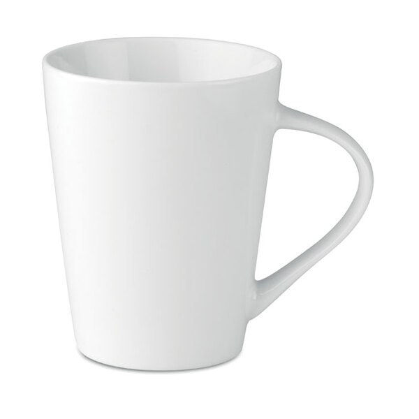 ROME Porzellan Kaffeebecher 250ml - GiftRetail MO9078