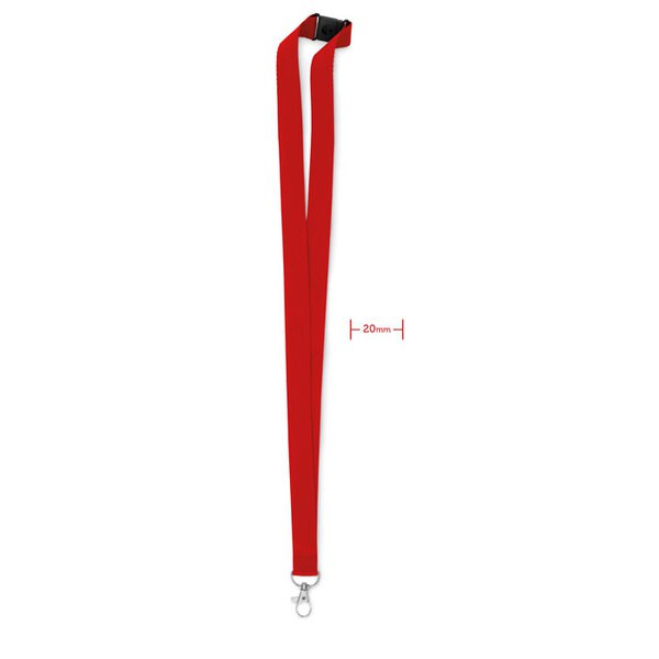 PANY Premium 20mm Lanyard with Metal Hook & Safety Breakaway - GiftRetail MO9354