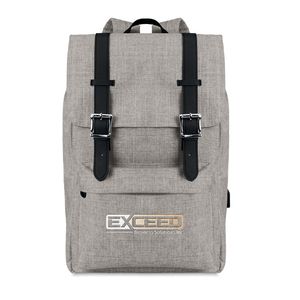 RIGA Urbaner Laptop-Rucksack mit USB-Ladefunktion - GiftRetail MO9439