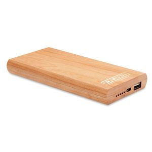 ARENAPOWER Powerbank 4000 mAh Bambus