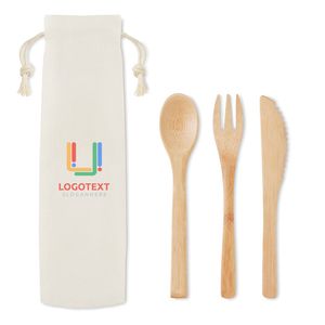 SETBOO Besteck-Set Bambus