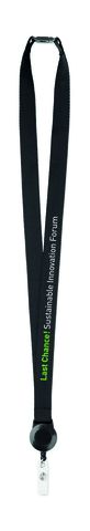 ZIP LANYARD Polyester Lanyard with Retractable Badge Holder