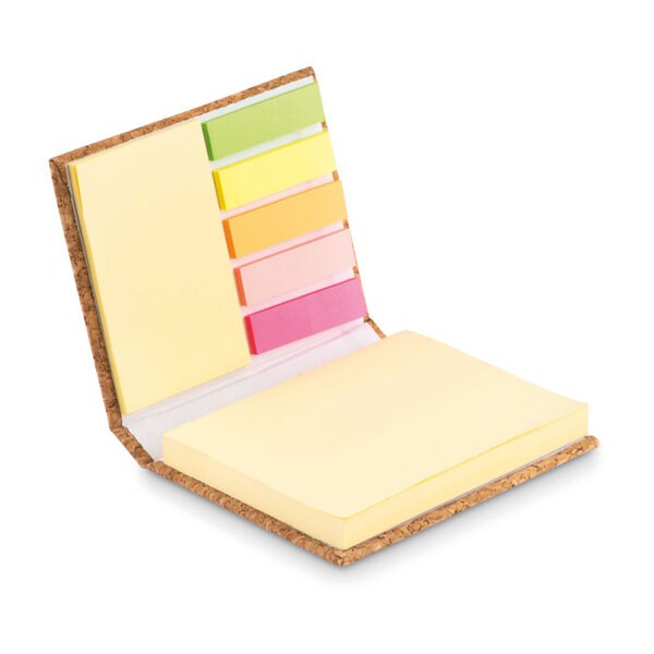 VISIONCORK Notizblock-Set mit Kork - GiftRetail MO9855