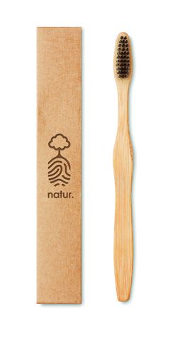 DENTOBRUSH Zahnbürste Bambus - GiftRetail MO9877
