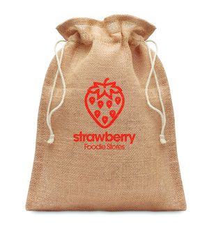 JUTE SMALL Kleine Jute Tasche 14x22 cm