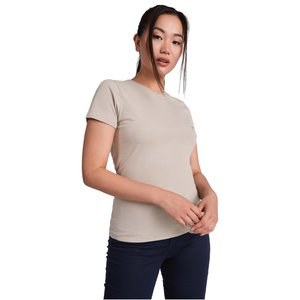 Roly CA6696 - Elegante Damen Bio-Baumwoll T-Shirt mit Kurzarm