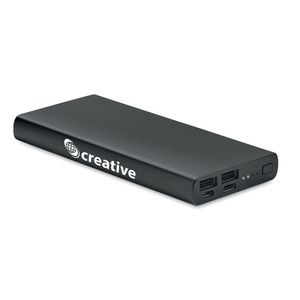 POWERFLAT UltraSlim 10000mAh Aluminum Quick Charge Power Bank