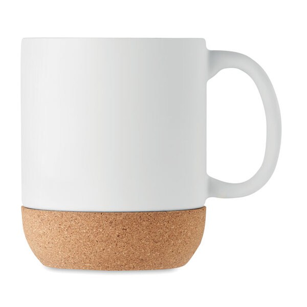 MATT Kaffeebecher mit  Kork 300 ml - GiftRetail MO6839