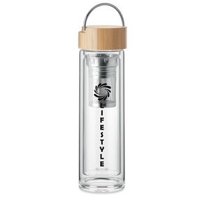 BATAMI Trinkflasche Glas 400ml