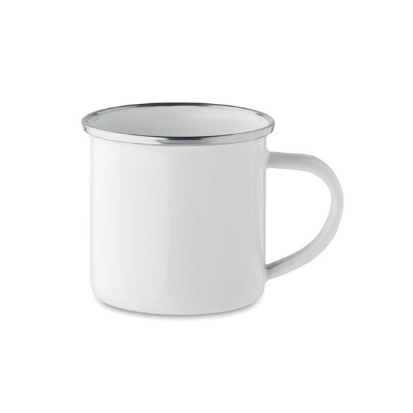 PLATEADO S Emaille-Becher Subli 200 ml - GiftRetail MO2202