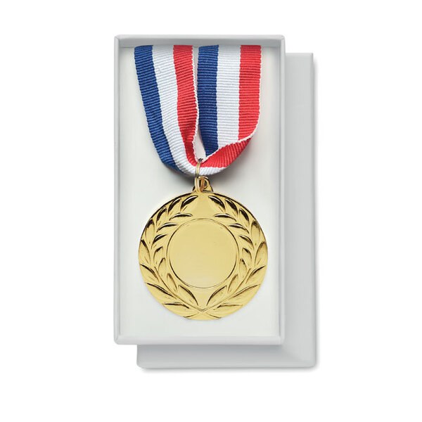 WINNER Eiserne Siegermedaille mit Trikolore-Band - GiftRetail MO2260
