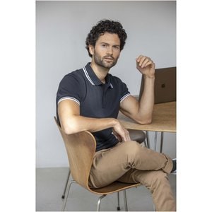 Elevate Life 38108 - Amarago Polo mit abgesetztem Rand für Herren