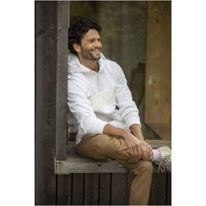 Elevate Life 39472 - Sayan Kapuzenpullover mit halbem Reißverschluss für Herren