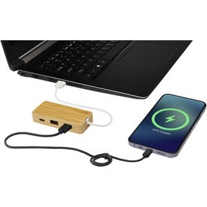 Tapas USB-Hub aus Bambus - EgotierPro 124306