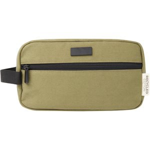 Joey Kosmetiktasche aus GRS recyceltem Canvas 3,5 L - EgotierPro 130041
