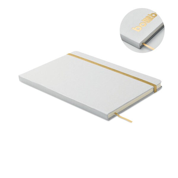 ROUTE WHITE DIN A5 Notizbuch für Gravur - GiftRetail MO2578