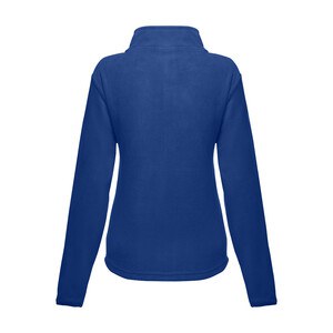 TH Clothes 30165 - Polarfleecejacke aus Polyester mit Gürtel für Damen
