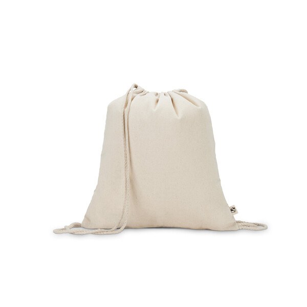 100% recycled cotton drawstring bag(180 g/m²) - Egotier 92374
