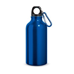 Aluminium-Sportflasche mit Karabiner 400 ml - Egotier 94601