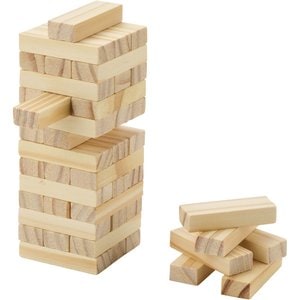 Jumble Wackelturm aus Holz - EgotierPro 104612