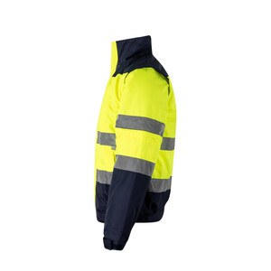 Velilla 36059 - Zweifarbige Steppjacke (180g/m²) aus Polyester (100%) mit PU-Beschichtung