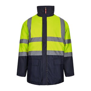 Velilla 36109 - Zweifarbiger 4-in-1-Parka (180 g/m²), aus Polyester (100%) mit PU-Beschichtung
