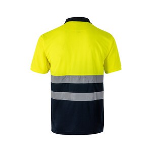 Velilla 36141 - Poloshirt (140g/m²) im Bird-Eye-Design mit kurzen Ärmeln, aus Polyester (100%)