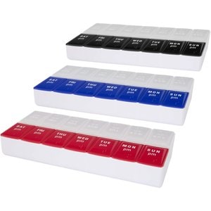 Cycle 7 Tage Multivitamin Organisator für morgens und abends - EgotierPro 126374