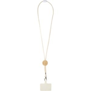 Adhab Smartphone Lanyard mit Bambusdetails - EgotierPro 124456