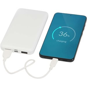 Intan 10 W 10.000 mAh Powerbank aus recyceltem Kunststoff - EgotierPro 124458