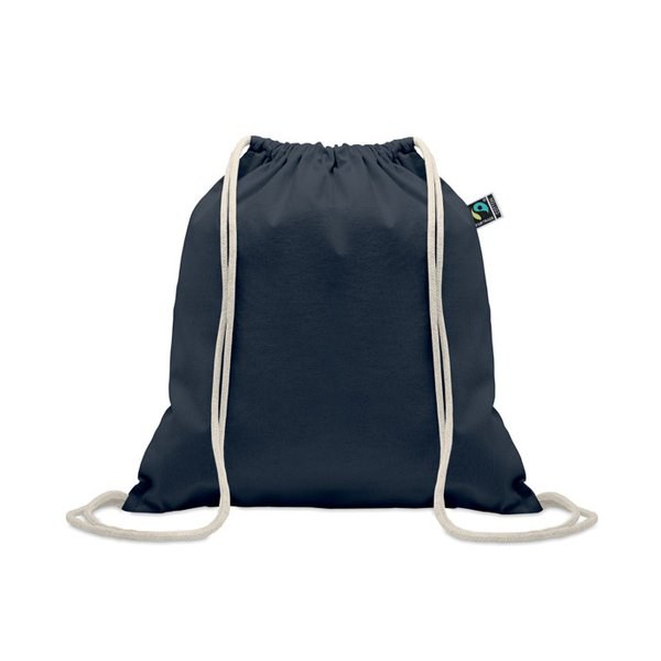 OSOLE DRAW COLOUR Drawstring bag Fairtrade 180gr - GiftRetail MO2591