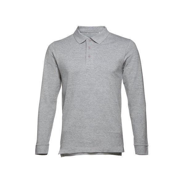TH Clothes 11173 - Men's long sleeve polo shirt