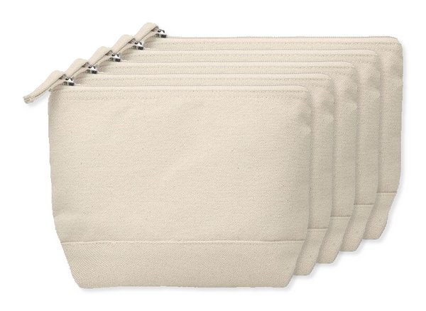 Pack mit 5 GiftRetail MO9815 - KLEUREN Kosmetiktasche