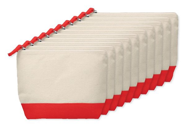 Pack mit 100 GiftRetail MO9815 - KLEUREN Kosmetiktasche
