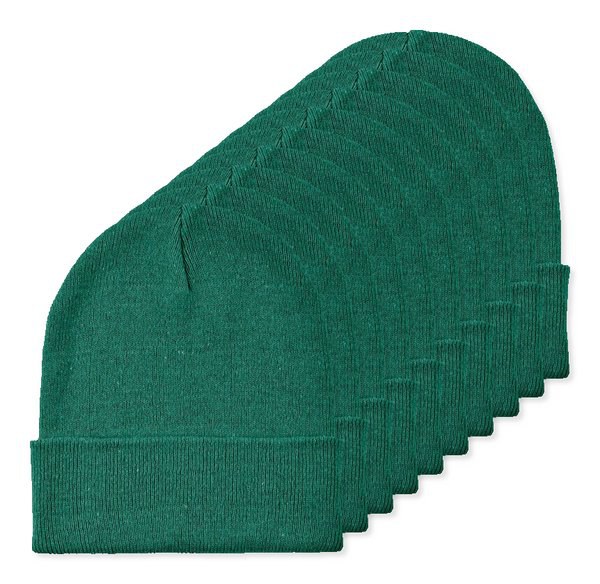 Pack mit 10 GiftRetail MO2705 - BEANIX Beanie mit Bündchen