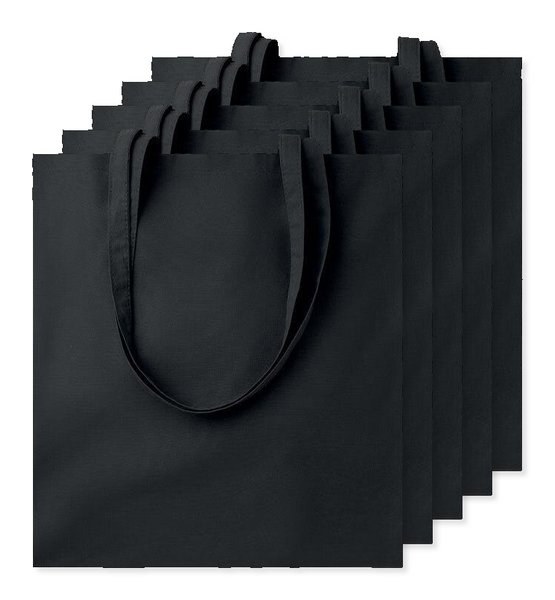 Pack mit 50 GiftRetail MO9268 - COTTONEL COLOUR + Shopping Bag Cotton 140g/m²
