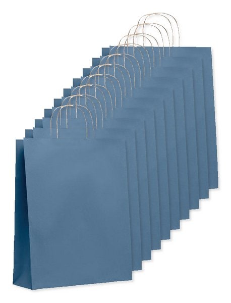 Pack mit 10 GiftRetail MO6174 - PAPER TONE L Papiertüte