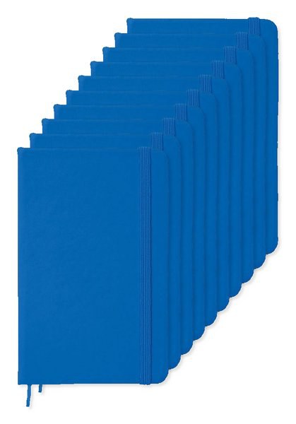 Pack mit 100 GiftRetail MO1800 - NOTELUX DIN A6 Notizbuch