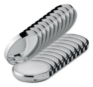 glänzend silber