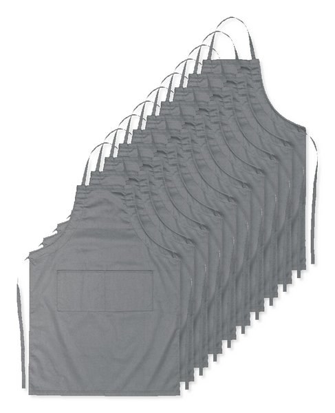 Pack mit 100 GiftRetail MO8441 - FITTED KITAB Küchenschürze